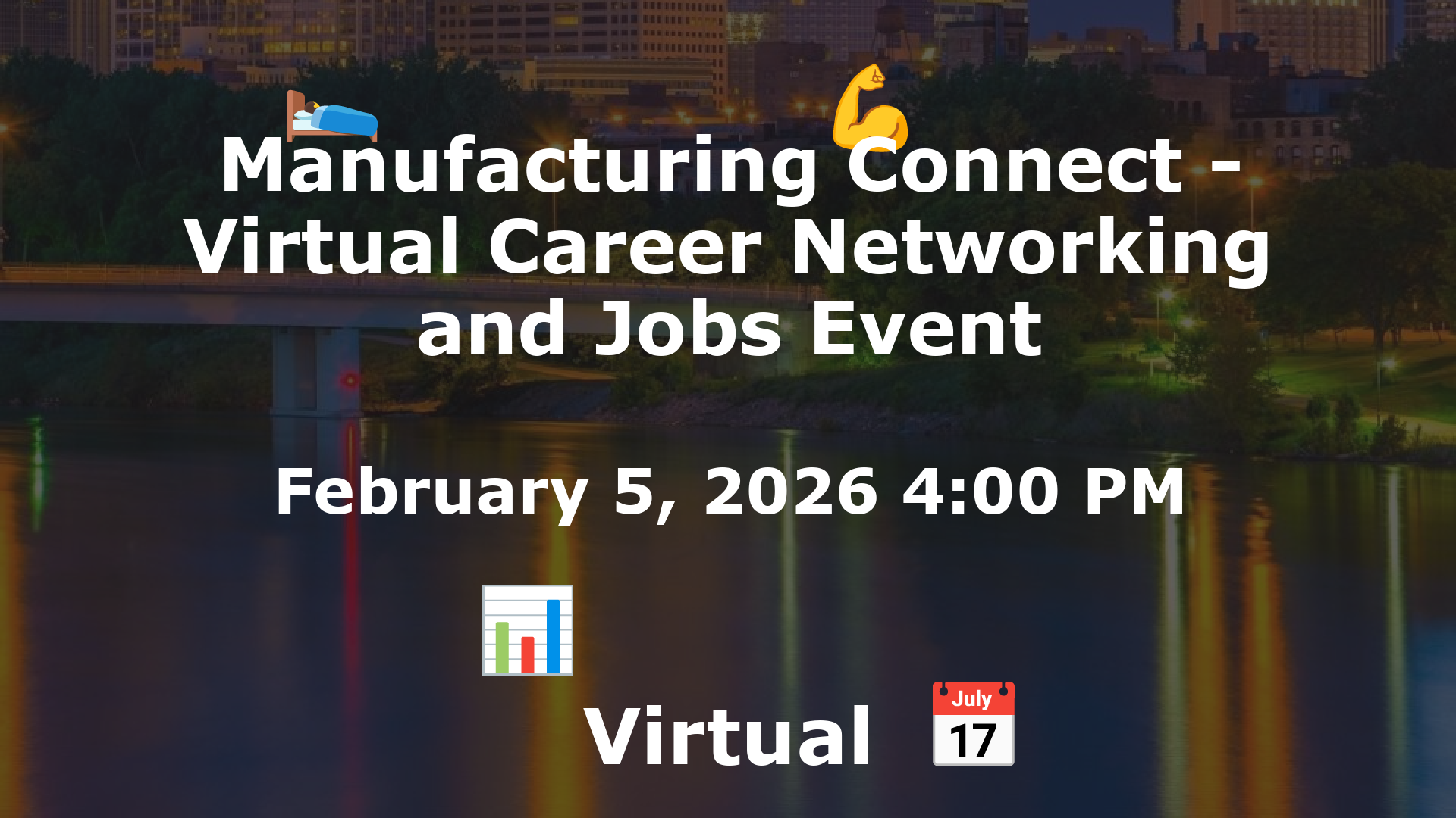 Manufacturing Connect - Virtual Career Networking and Jobs Event event image